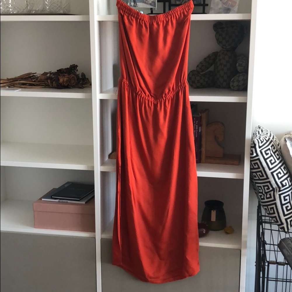Deep Orange Michael Kors Midi, size Small